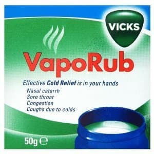 6 X VICKS VAPORUB 50G. 50g | 6 PACK BUNDLE