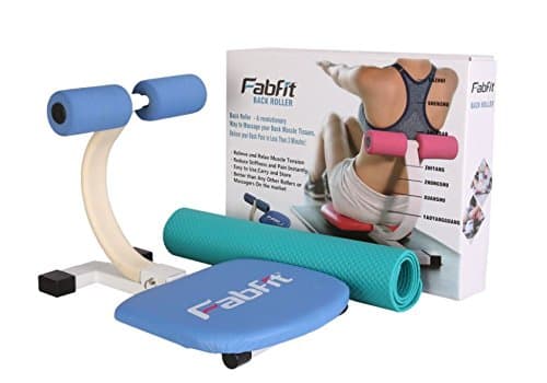 Core Roller - Total Core and Abdominal Workout with Body/Back Massager Crunch Trainer Ab Machine