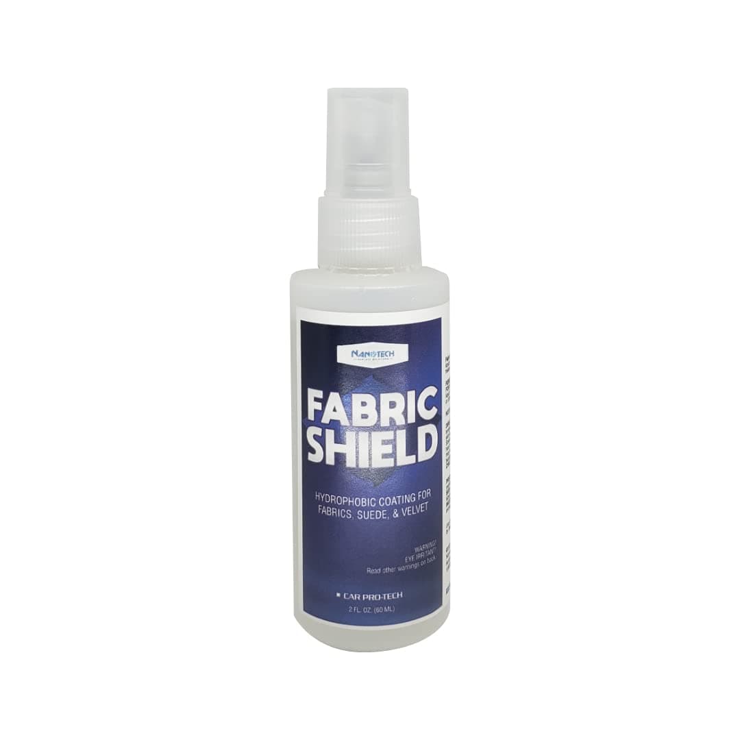 Nanotech Surface SolutionsFabric-Shield, Fabric Guard, Liquid Repellent For Fabrics, Upholstery, Suede, Textile Shield, Wine, Coffee Stain Protector- 2 Oz.