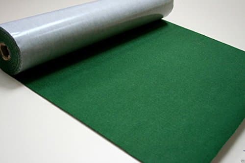 Self-Adhesive Felt Baize Fabric Mini Rolls - Olive, 9"x9", Wallpaper Rolls
