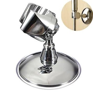 Professional Adjustable Bathroom Shower Head Held Chromed Holder Suction Bracket by Handheld Showerheads