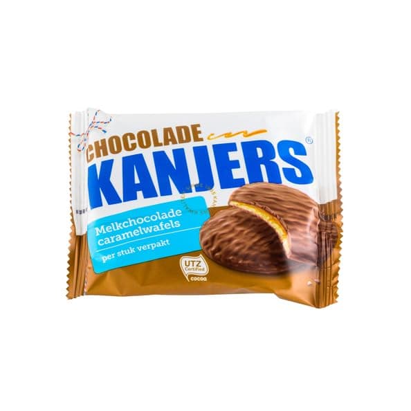 Kanjers - Choco-Caramel waffles - 24 pcs