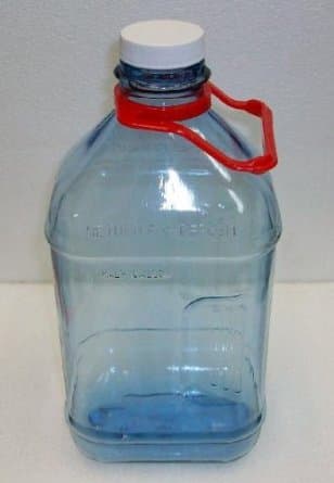 1/2 Gallon Water Bottle W/Red Handle