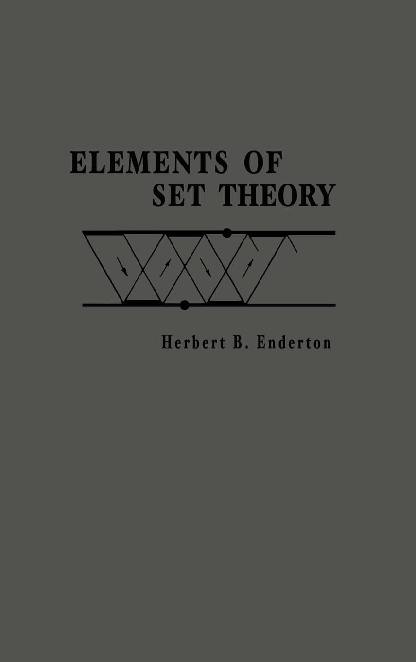 Elements of Set Theory 1st Edition