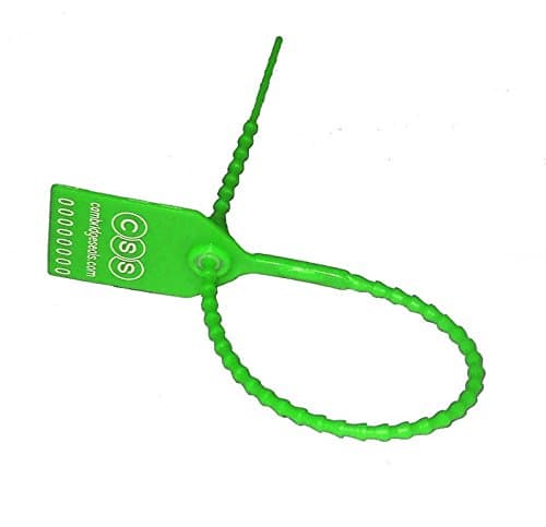 Cambridge Security SealsHPT00093 Heavy Duty Pull Tight Seal, Green (Pack of 1000)