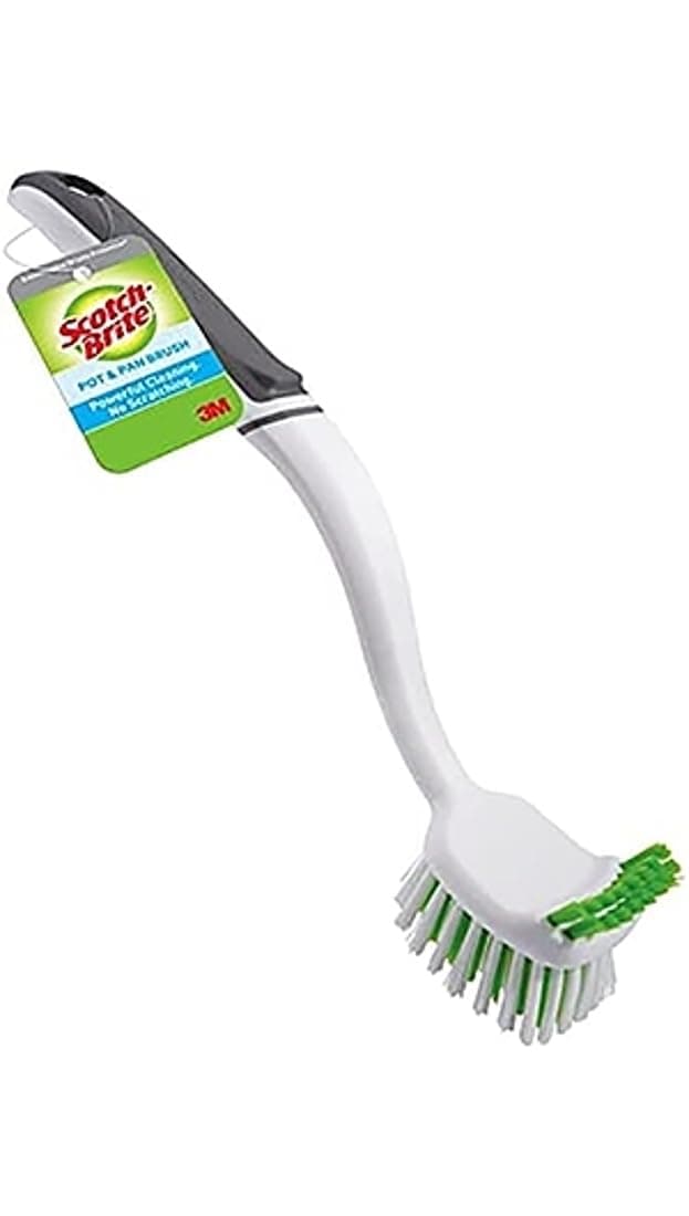 Pot Pan and Dish Brush, 1 unit/pack | Multicolor | Cleaning Brush | Dishes Brush | Small & Versatile Cleaning Tool with Long Lasting Bristles