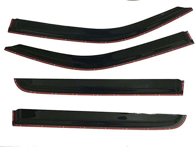 Soroo High end Car Rain Wind Door Visor Side Window Deflector Compatible for Kia Carrens.