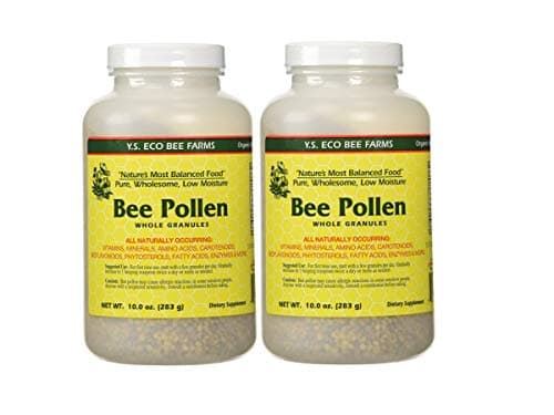 Bee Pollen - Low Moisture Whole Granulars - 10 oz (Pack of 2)