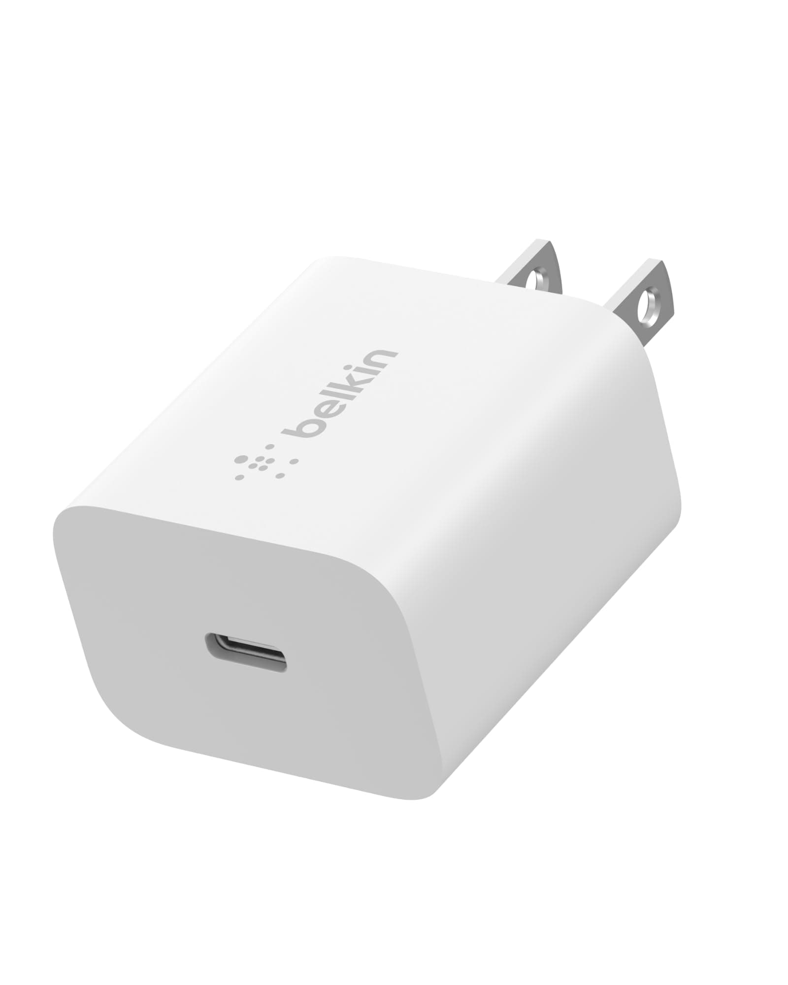 Belkin 20 Watt USB C Wall Charger - USB Type C Charger Fast Charging for Apple iPhone 14, 14 Pro, 14 Pro Max, 13, 13 Pro, 13 Pro Max, Galaxy S21 Ultra, iPad, AirPods & More - USBC Charger (1-Pack)