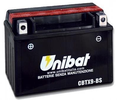 UnibatMotorcycle Scooter Battery CBTX9-BS