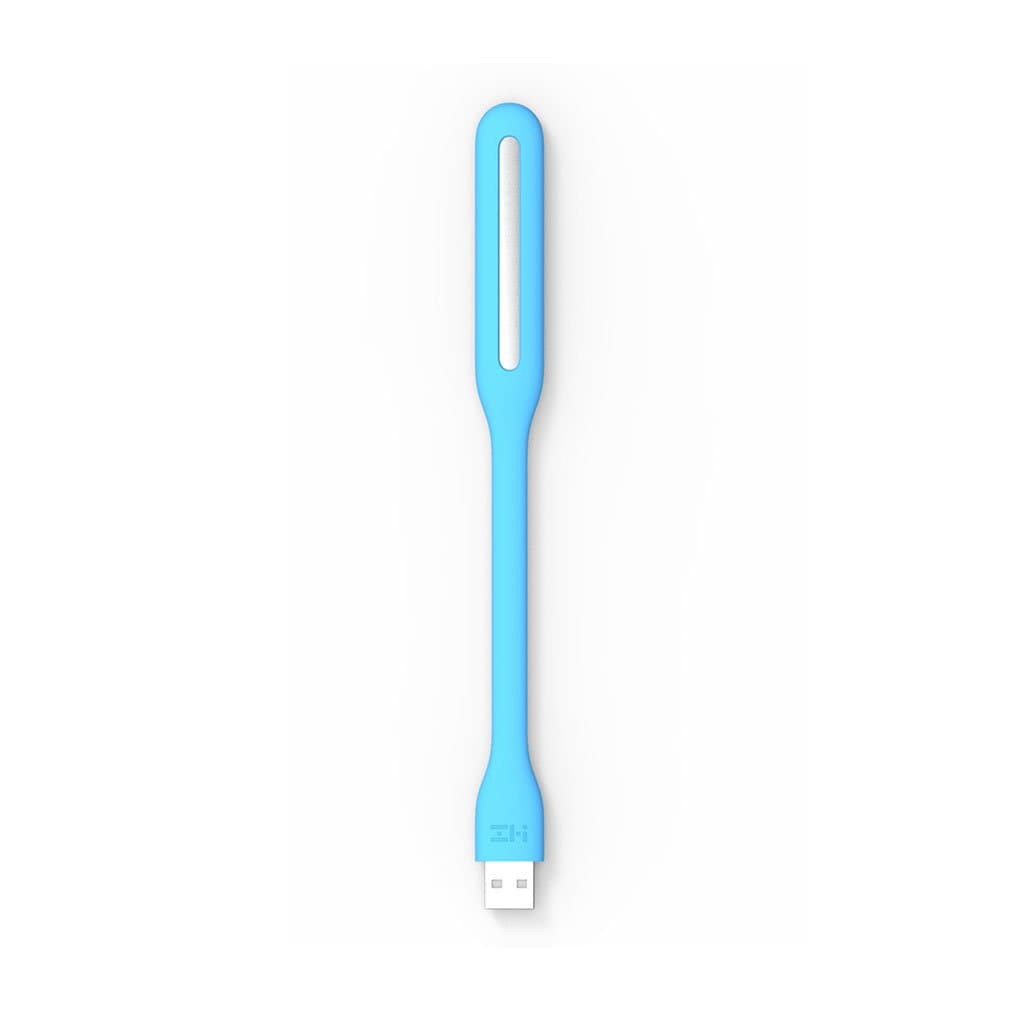 ZMI Dimmable (5 Brightness Levels) Bendable Portable USB Powered LED Light/LED Lamp - 2nd Gen (Blue)