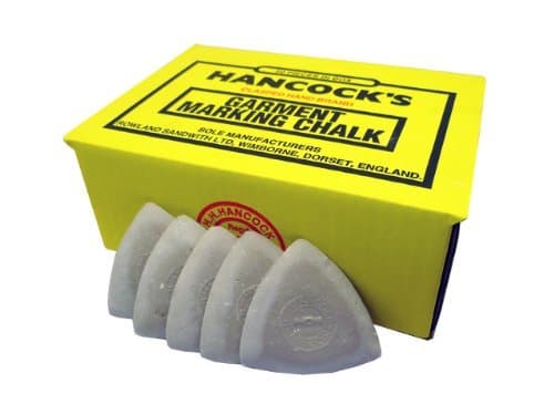 Marking Chalk - 50 x White Hancocks Tailors Fabric Marking Chalks