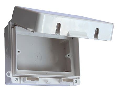 2 Gang Outdoor Weatherproof/Waterproof Socket Box