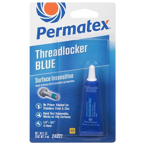 Permatex 24027 Surface Insensitive Threadlocker Blue, 0.20 oz.