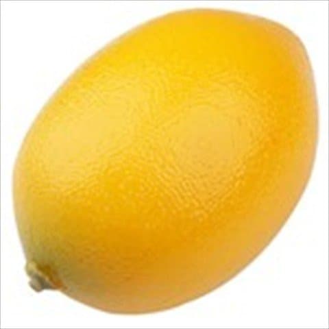 High Simulation Household Tableware Decoration Artificial Faux Fake Fruit Model- Lemon