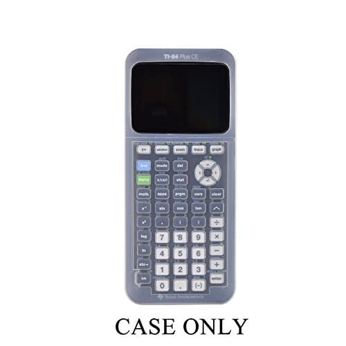 Silicone Case for Ti-84 Plus CE Texas Instruments Graphing Calculator,Soft Protective Ti 84 Plus CE Case …