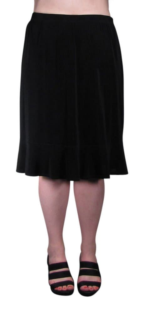 Vikki Vi Women's Short Ruffle Bottom Skirt