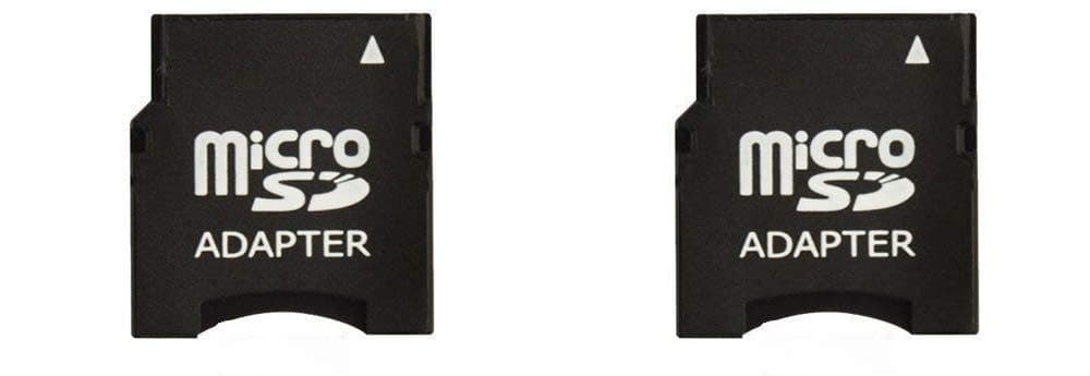 Harrista [2 Pieces] Micro SD to Mini SD Card Reader Adapter Converter