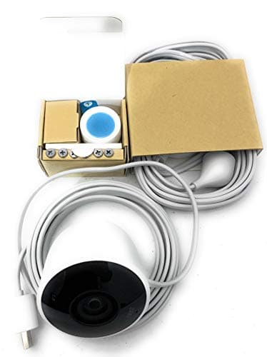 Google Nest Plug-in Outdoor White Wi-Fi Security Camera