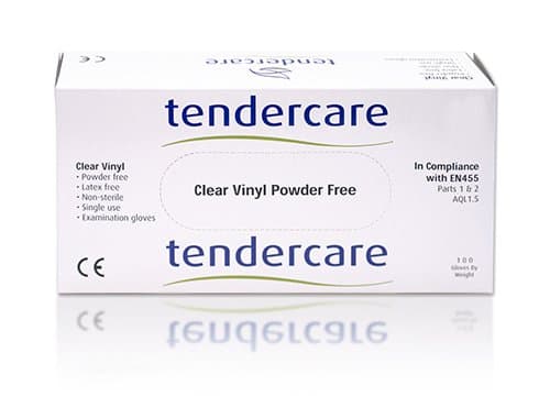 1000 Medium Vinyl Gloves Powder Free