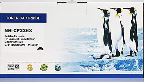 Compatible Replacement for HP CF226X, 26X, M402 M426, Lower Cost Alternative to Name Brand, Overall Defect Rates Less Than 1%