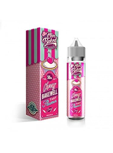 Ohm Baked Cherry Bakewell Tart E-Liquid, 50 ml
