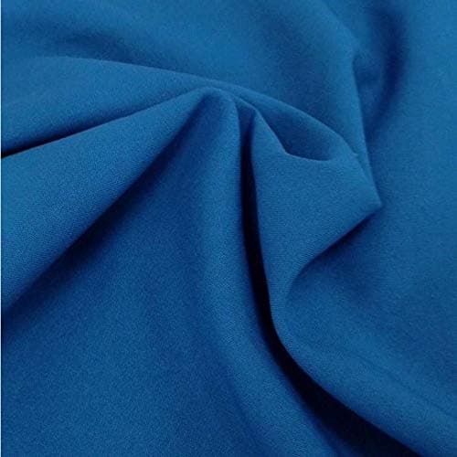 Plain Bi Stretch Polyester Fabric Suit/Dress Making/Venue Dressing (Per Metre) (Teal)