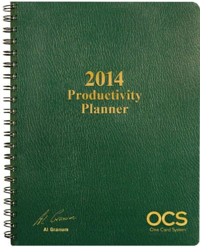 2014 OCS Productivity Planner (One Card System)