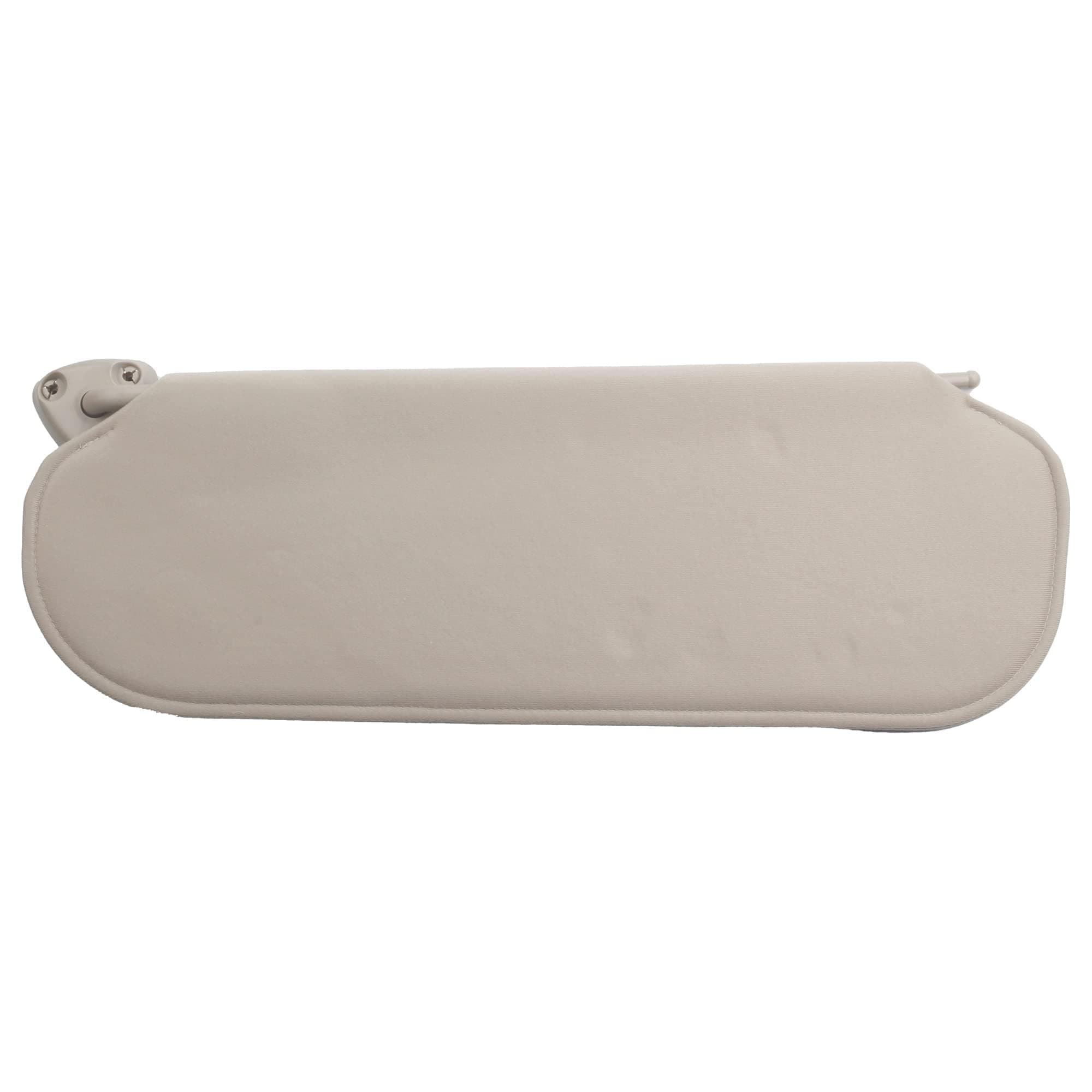 Dasbecan Gray Left Driver Side Sun Visor Compatible with Chevrolet Express GMC Savana 1500 2500 3500 4500 1999-2019 Replaces# 84054688 84054695 20883004 25999923