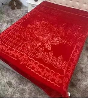 Modern Print King Size 2ply Super Soft Cloudy Blanket for Heavy Winter 5.4 kg with Fancy Bag Packing (Pack of 1) (Multi 5)