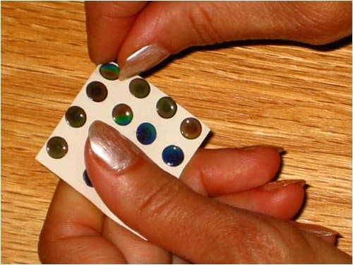 Stress Relief Package with Color Change Interpretation Chart, 100 Count