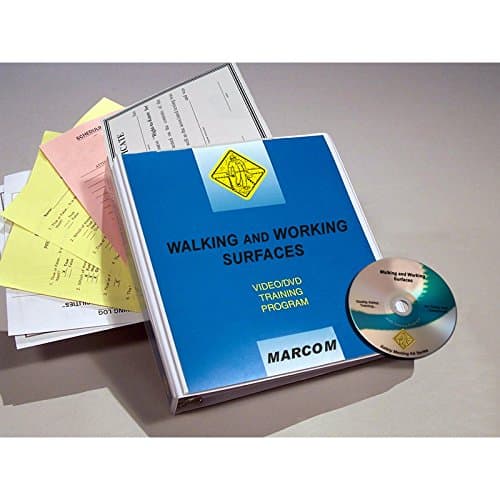 MARCOM Walking and Working Surfaces Safety Training DVD, English