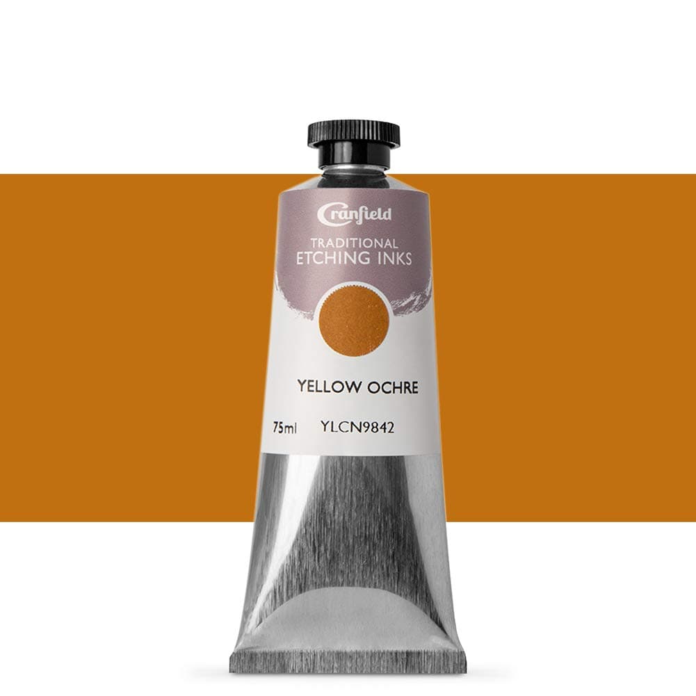 Traditional Etching Ink : 75ml : Yellow Ochre