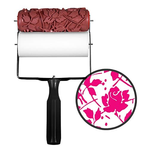 Rolling Robin Patterned Paint Roller Kit. Stencil For Creating Paint Patterns, Murals & Borders. Ideal Alternative To Wallpaper, Wall Decals & Stickers. Decorative Designs For Furniture, Nursery, etc