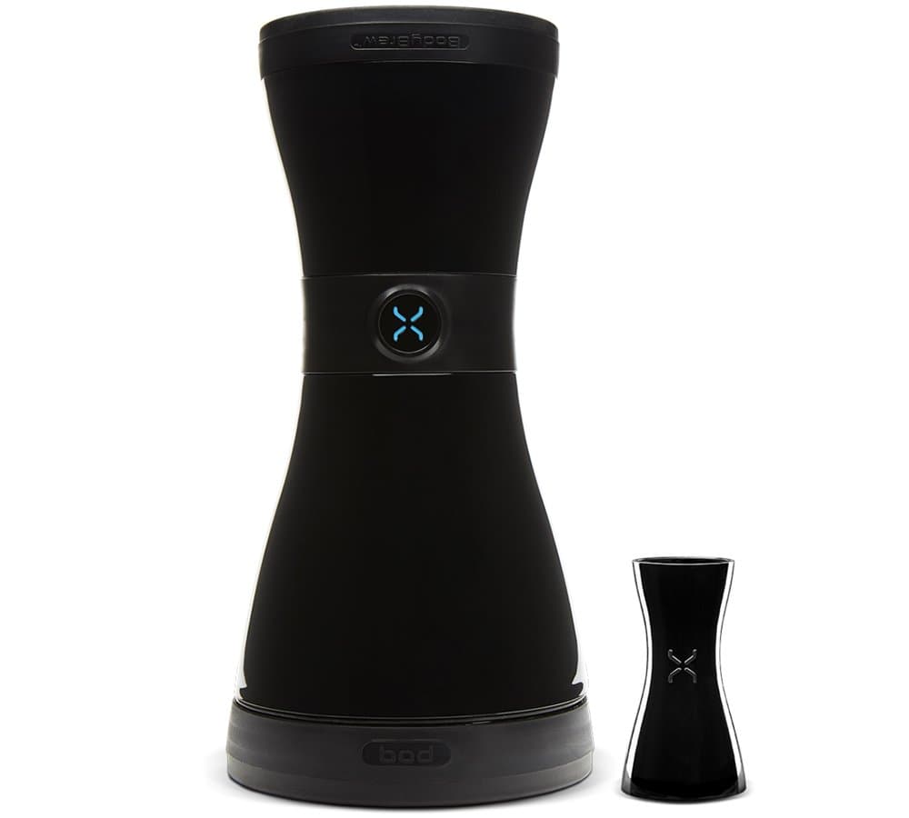 BOD Cold Brew Coffee System by BodyBrew - 24oz Shatter-proof & Spillproof Design - BPA Free - Stainless Steel Filter - Dishwasher Safe - Stealth