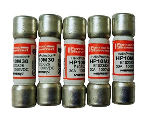 DC Fuse 30A 1000V HP10M30 5 Quantity