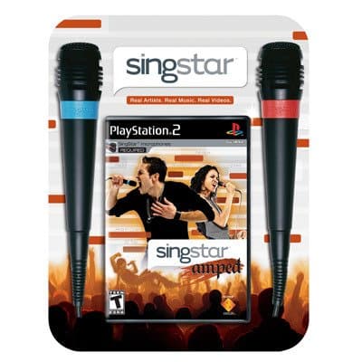 Singstar Amped Bundle PS2, Software, Computers & PC hardwares, Electronics & Computers
