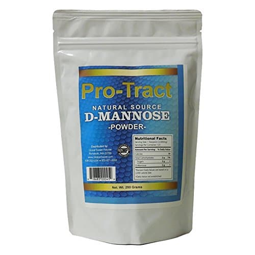 Pro Tract Natural Source D-Mannose 2000 mg Powder 250 Grams Kidney and Healthy Urinary Tract Support