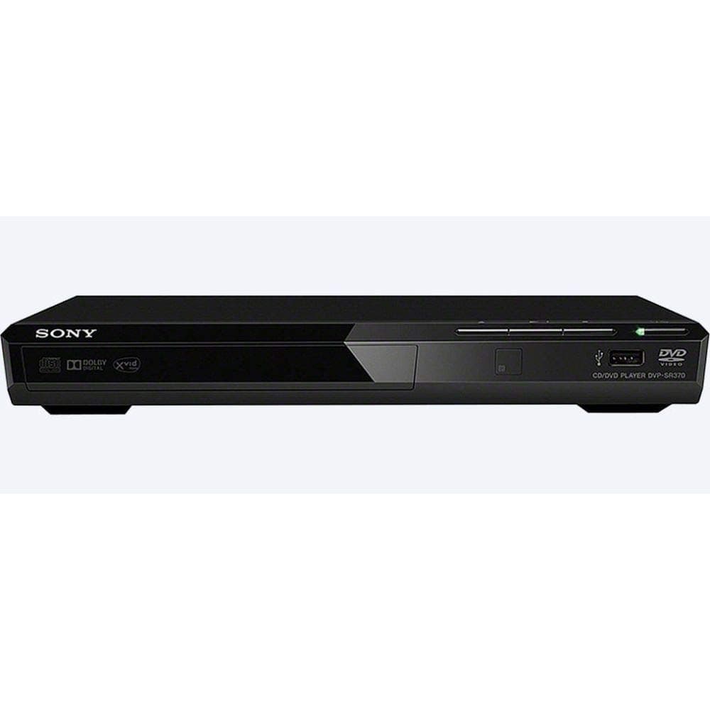 Sony Dvd Player Ultra Slim Dvp-Sr370 - Black, USB