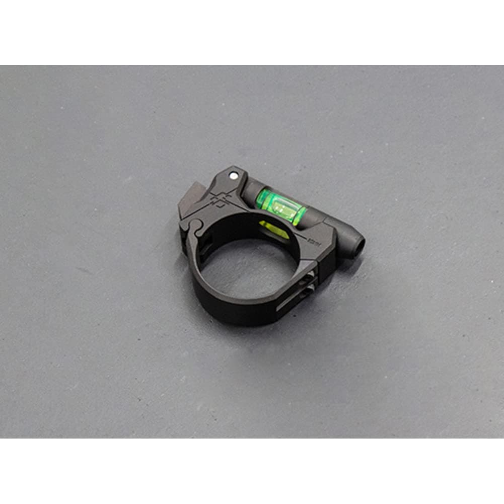 FLATLINE OPS 35mm Accu/Level Articulating Fine-Adjustable Durable Ambidextrous High-Visible Green Fluid Scope Bubble Level System