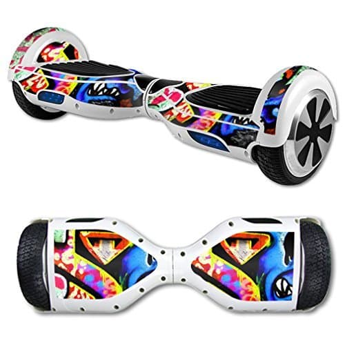 Protective Vinyl Skin Decal for Self Balancing Scooter Hoverboard mini hover 2 wheel unicycle wrap cover sticker Loud Graffiti - (DECAL ONLY)