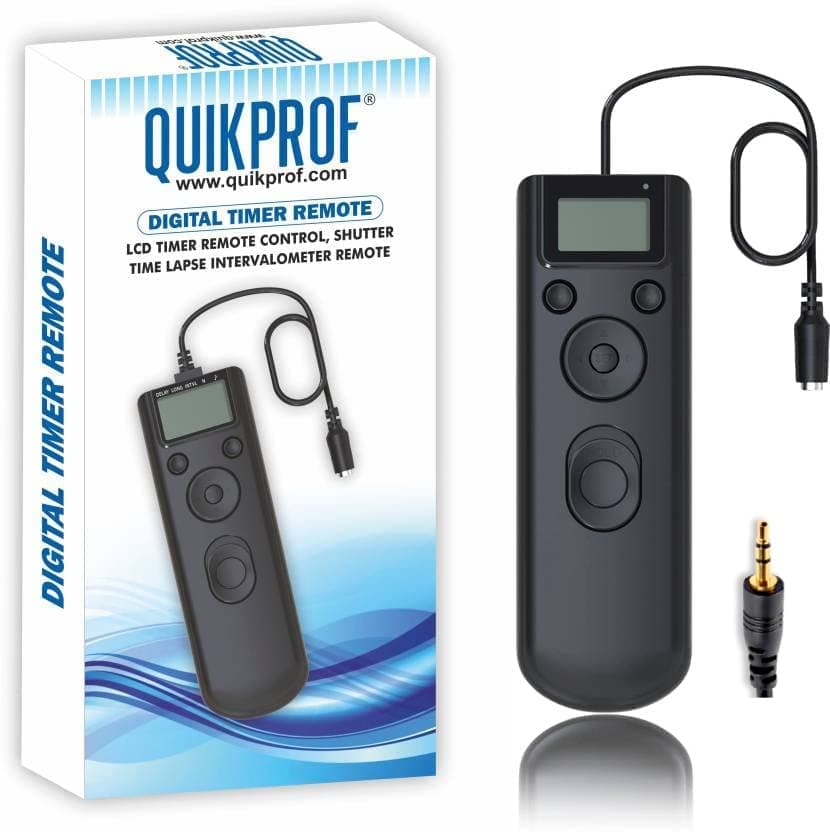 Intervalometer Time Lapse Remote for Canon 100D/1100D/1200D/300D/350D/400D/450D/500D/550D/600D/650D/700D/750D/760D/60D/70D Pentex (qp-canonintervalometer)