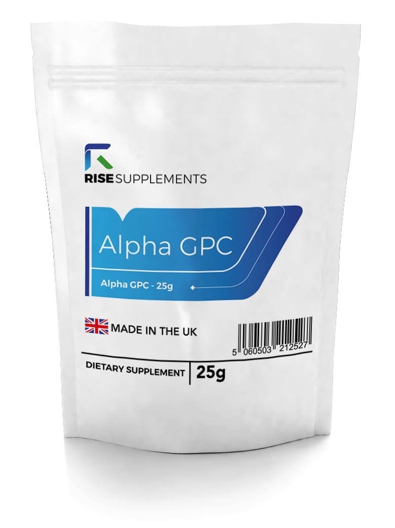 Alpha GPC 99% Powder - 25g | Improve Memory & Concentration | Up to 4 Month Supply | Packaged in ISO Licensed Facilities in The UK | Money Back Guarantee