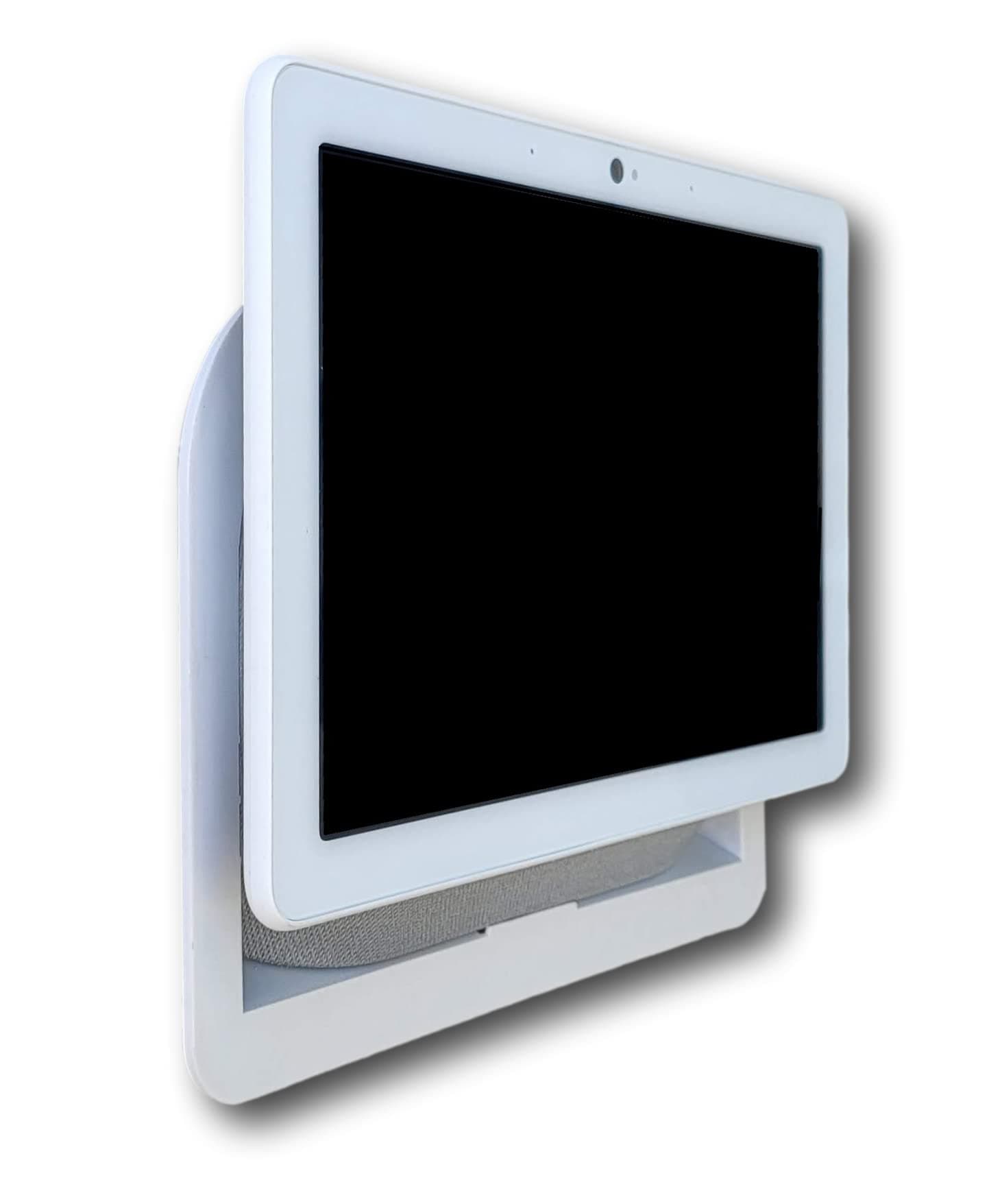 Simple Built-in Google Nest Hub MAX Wall Mount: The Perfect Smart Home Command Center | Fully Exposed Speakers | Designed in The USA