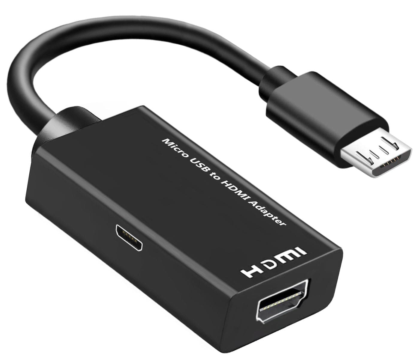 JUEJUEZI MHL Micro USB to HDMI Cable Adapter, 5pin Android Phone to HDMI 1080P 4K Video Graphic, Suitable for 5-pin Devices That Support MHL Function and are Micro-USB Interface