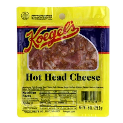 Koegel Hot Head Cheese 5-8oz packs