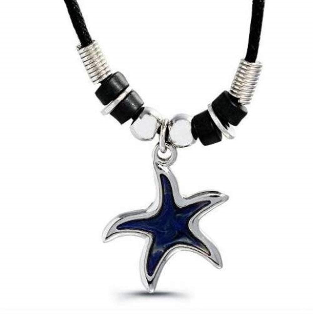 Starfish Pendant Mood Necklace
