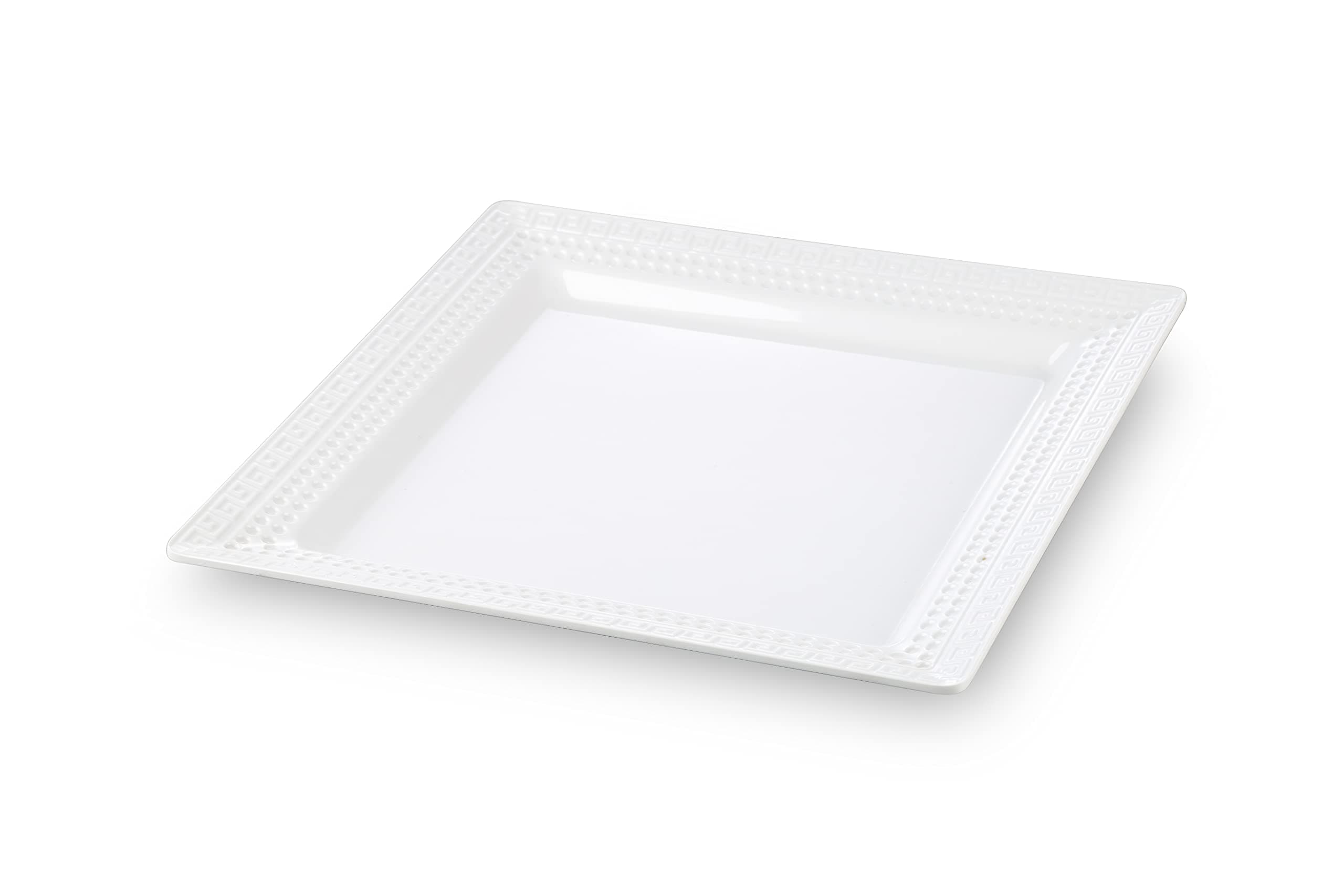 Servewell Melamine Square Plate 30 * 30Cm White