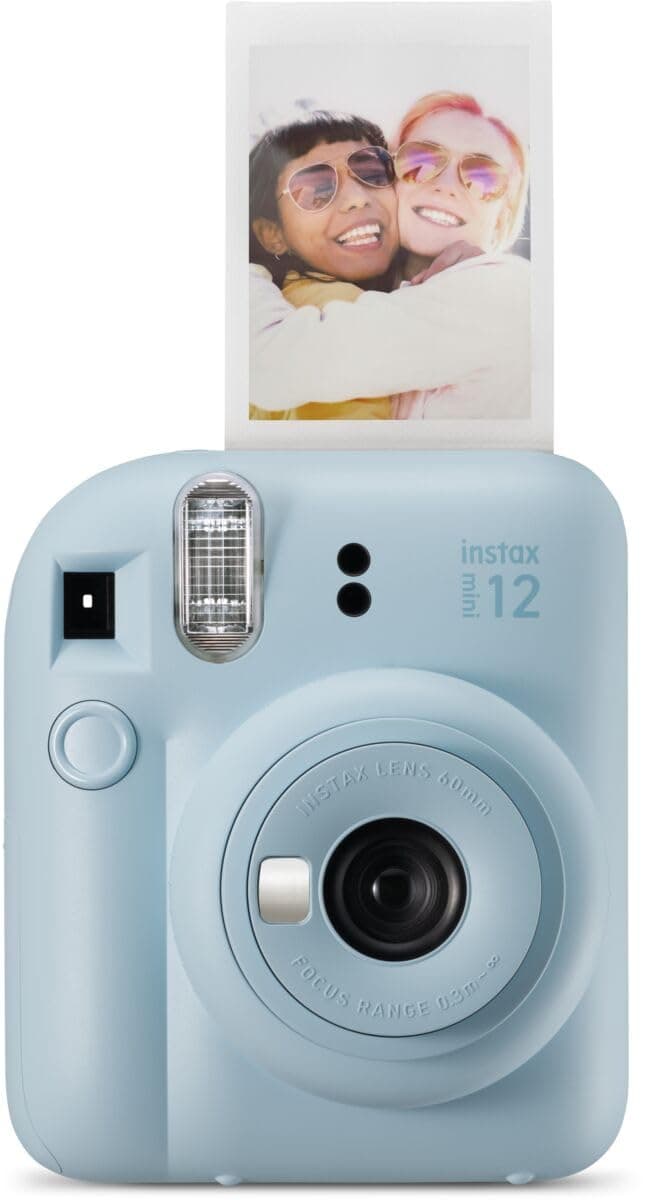 Fujifilm instax mini 12 instant camera - pastel blue
