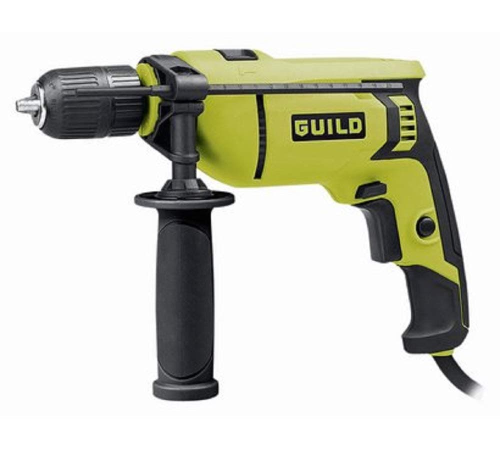 Guild 750W 13Mm Keyless Corded Hammer Drill.